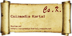 Csizmadia Kartal névjegykártya